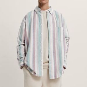 Zara Striped Button up